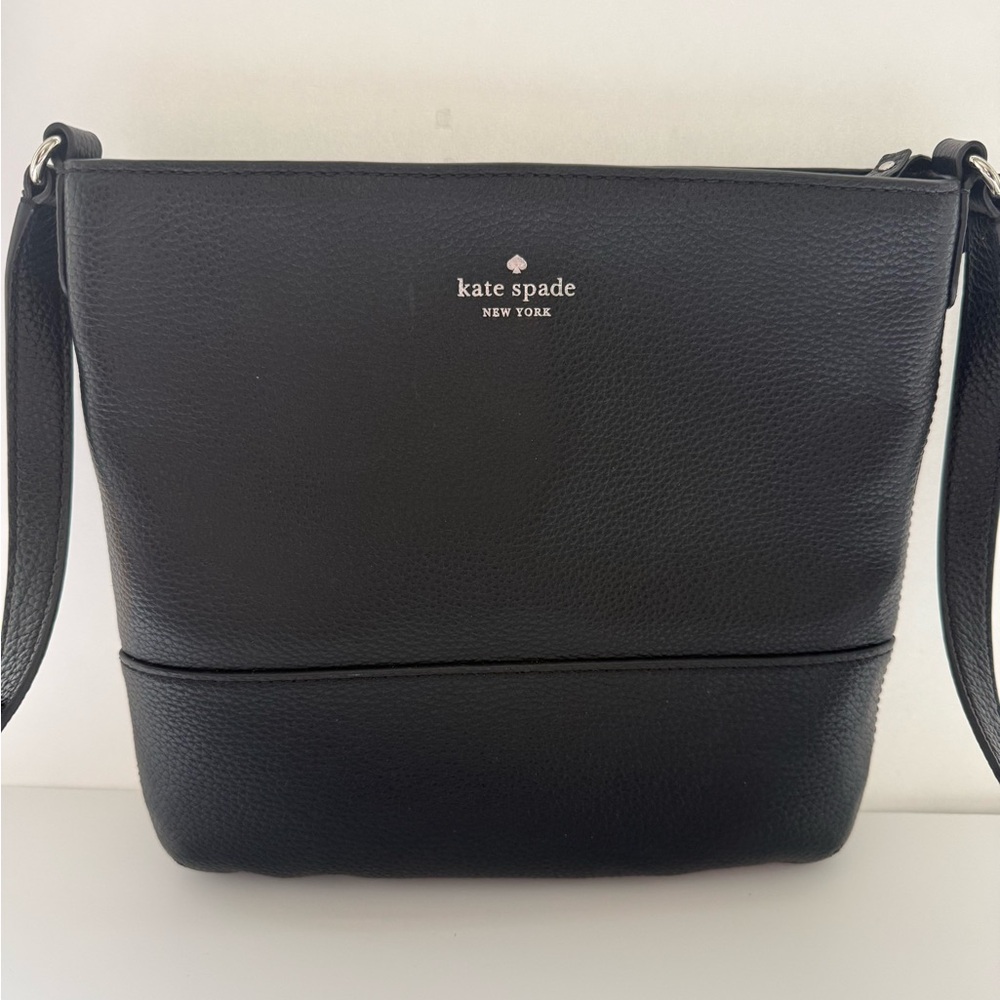 Kate Spade Black Leather Shoulder Bag